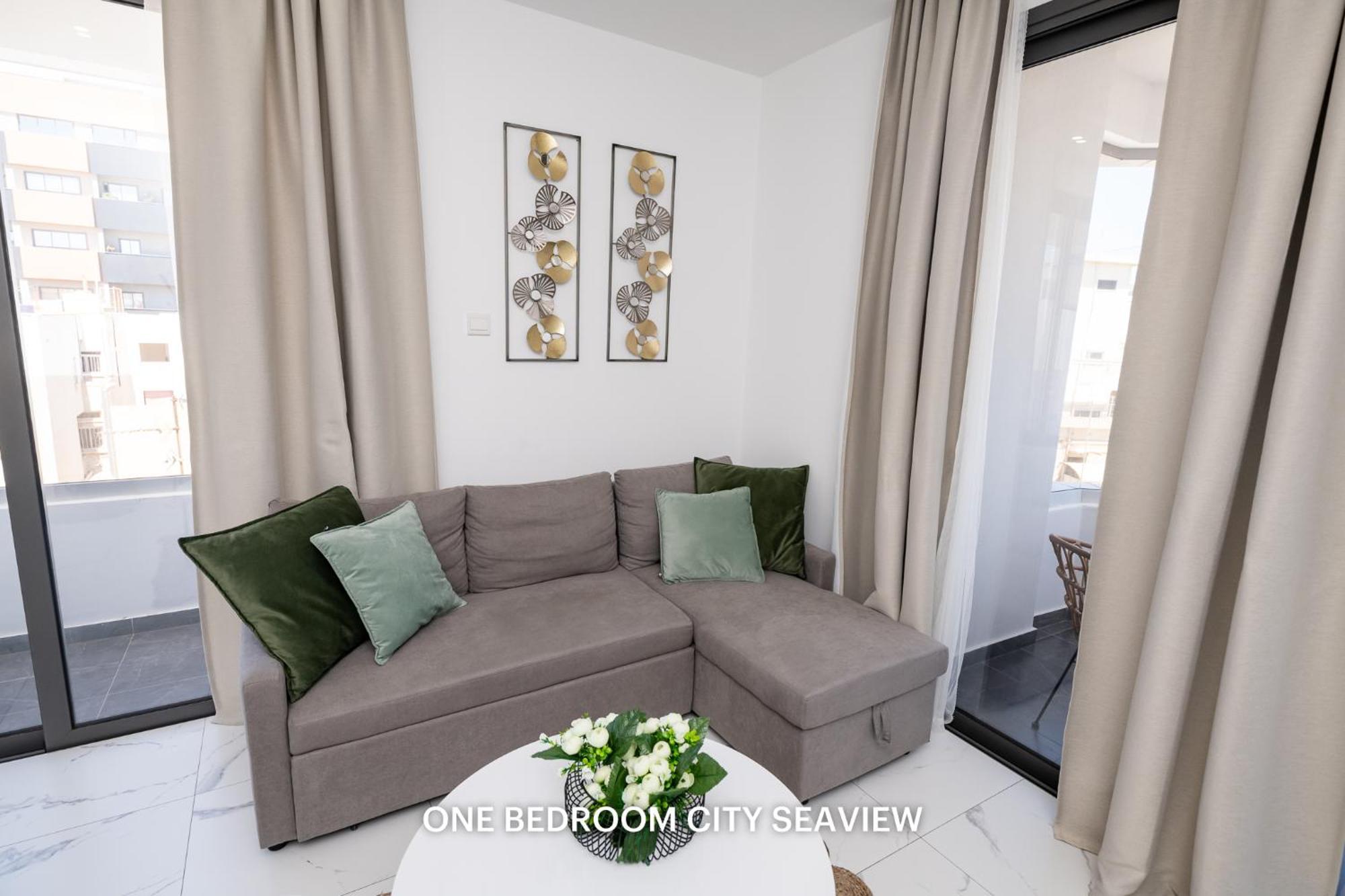 Lazuli City&Seaview Apartments Larnaka Zimmer foto
